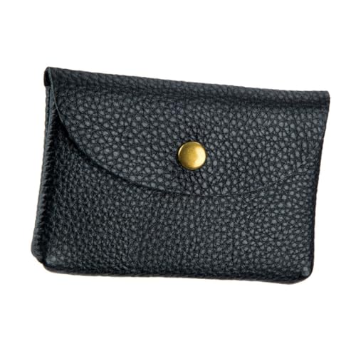 WOFASHPURET Kartenhalter Aus Kunstleder Tragbare Geldbörse Mit Wechselgeld-Aufbewahrungstasche Für Visitenkarten Und Münzen Kreatives Mini-pu-Fach von WOFASHPURET