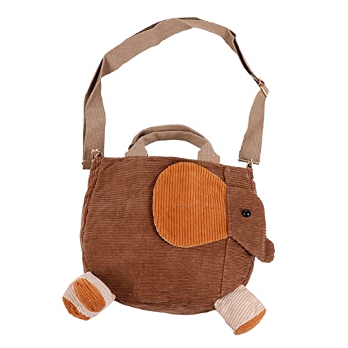 WOFASHPURET Umhängetasche Mini Leichensack Handtaschen Für Damen Clutch-Taschen Für Frauen Handtaschen Frauen Rattantasche Reisetasche Damen Kosmetik Die Einkaufstasche Khaki Cord von WOFASHPURET