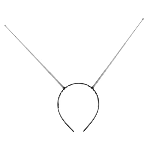 WOFASHPURET Antennen-stirnband Für Mädchen Verstellbar Aus Plastik Haarband-accessoires Biegbarer Rahmen Kostümzubehör Für Alltag Und Partys von WOFASHPURET
