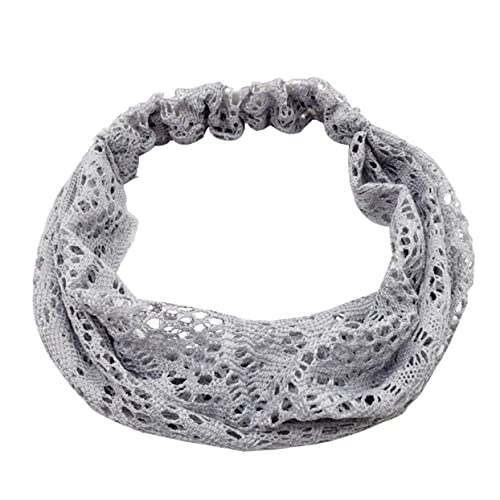 WOFASHPURET Spitzen Damen-kopftuch Stirnband Spitzenschal Für Haardekoration Atmungsaktiv Schweißabsorbierend Knitterfrei Leicht Elastisch Für Sport Partys Tanzen von WOFASHPURET
