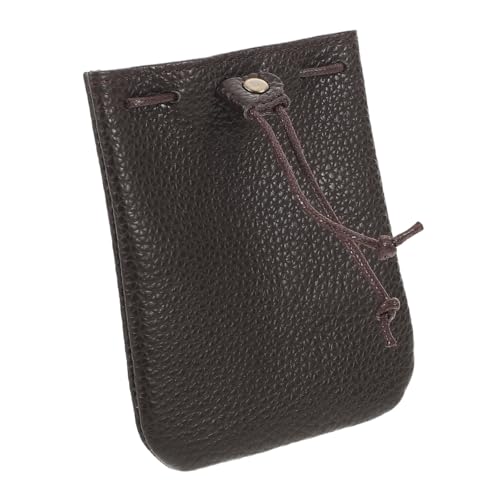 WOFASHPURET Vintage Beutel Mit Kordelzug Münzbeutel Für Kleingeld Kleiner Geldbeutel Aus Material Münzbörse Zum Aufbewahren Von Bargeld Beutel Mit Kordelzugverschluss Für von WOFASHPURET