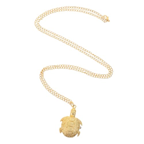 WOFASHPURET Taschenuhr Retro Quarzuhr Metall Vintage Schildkröte Form Uhr Für Familie Freunde Liebste Tragbar Langlebig Design von WOFASHPURET