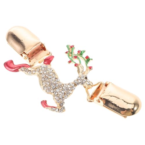 WOFASHPURET Weihnachtsbrosche Reh Clip Vintage Pullover Schmuck Für Frauen Festliche Kleidung Und Schal-clips Eleganter Cardigan Verschluss Für Feiertage WOFASHPURET Weihnachtsbrosche Reh Clip Vintage Pullover Schmuck Für Frauen Festliche Kleidung Und Schal-clips Eleganter Cardigan Verschluss Für Feiertage von WOFASHPURET