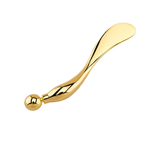 WOFASHPURET Zinklegierung Augencreme Löffel für Augenmassage und Hautpflege Wiederverwendbares Beauty Tool gegen Augenmüdigkeit Durchblutung von WOFASHPURET