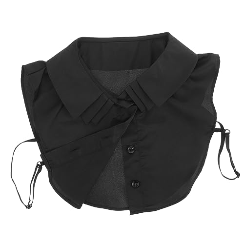 WOFASHPURET -hemdkragen Mit Mehrlagigem Fake-kragen Bluse Für Falsches Kragen Abnehmbare Kragenhemdbefestigung Für Falscher Hemdkragen Weiß Stoff von WOFASHPURET