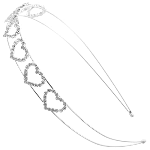 WOFASHPURET hochzeitshaar schmuck wedding hair accessories Valentinstag Stirnband Modische Stirnbänder für Haarbänder Stirnbänder für Damen funkelndes Stirnband damen stirnbänder Mode von WOFASHPURET