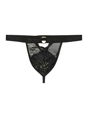 WOH Herren G-String Pure Seduction - Black - Größe XL von WOH