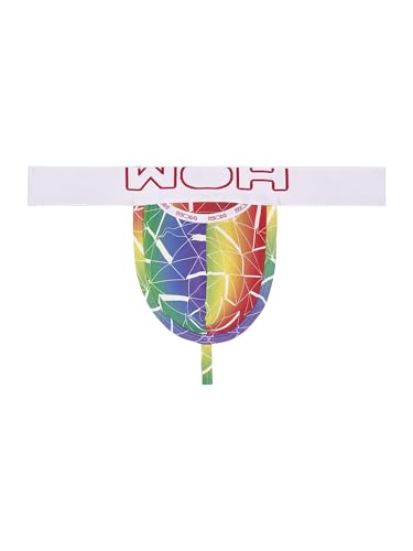 WOH Herren G-String Sexy Fun - Multico Print - Größe L von WOH