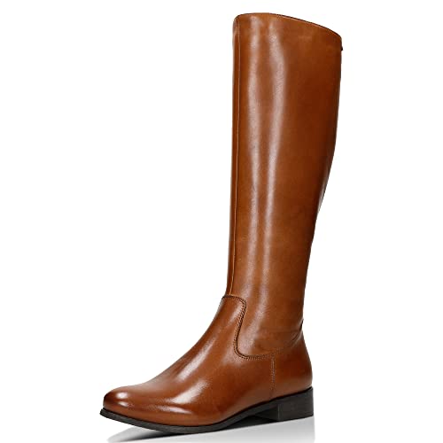 WOJAS - Damen Langschaftstiefel I aus Hochwertigem Glattleder I mit Warmfutter I für kalte Wintertage Bestimmt I Praktischem Reißverschluss I 71015-52 - Braune, Gr. 38 WOJAS - Damen Langschaftstiefel I aus Hochwertigem Glattleder I mit Warmfutter I für kalte Wintertage Bestimmt I Praktischem Reißverschluss I 71015-52 - Braune, Gr. 38 von WOJAS