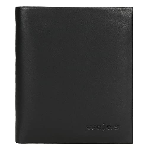 WOJAS - Herren Geldbörse I Klassischer Schnitt I Glattleder I Logoprägung I Ergonomisch I Funktional Gestaltete Innenausstattung I Mehrere Fächer I 91028-81 - Schwarz WOJAS - Herren Geldbörse I Klassischer Schnitt I Glattleder I Logoprägung I Ergonomisch I Funktional Gestaltete Innenausstattung I Mehrere Fächer I 91028-81 - Schwarz von WOJAS