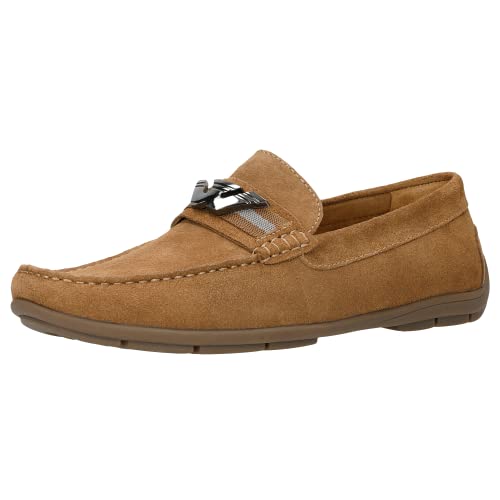 WOJAS - Herren Mokassins I Veloursleder I Weiches Futter I Absatzsohle I Klassischer Schnitt I 10104-64 - Braun, Gr. 44 WOJAS - Herren Mokassins I Veloursleder I Weiches Futter I Absatzsohle I Klassischer Schnitt I 10104-64 - Braun, Gr. 44 von WOJAS