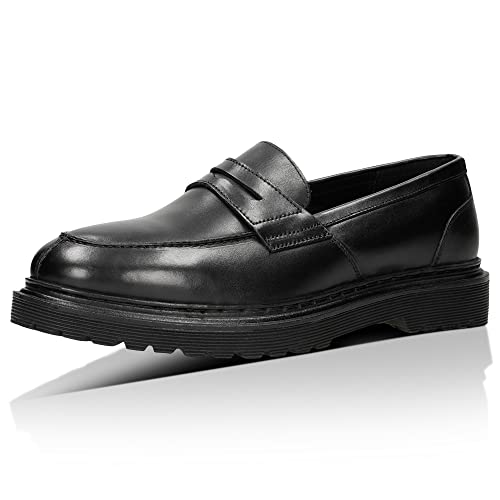WOJAS - Herren Mokassins I aus Hochwertigem Glattleder I das Futter aus Ziegenleder I Stilvollen und Bequemen „Slip-on“ Schuhe I 3 cm Hohe Laufsohle I 10138-51 - Schwarz, Gr. 42 WOJAS - Herren Mokassins I aus Hochwertigem Glattleder I das Futter aus Ziegenleder I Stilvollen und Bequemen „Slip-on“ Schuhe I 3 cm Hohe Laufsohle I 10138-51 - Schwarz, Gr. 42 von WOJAS