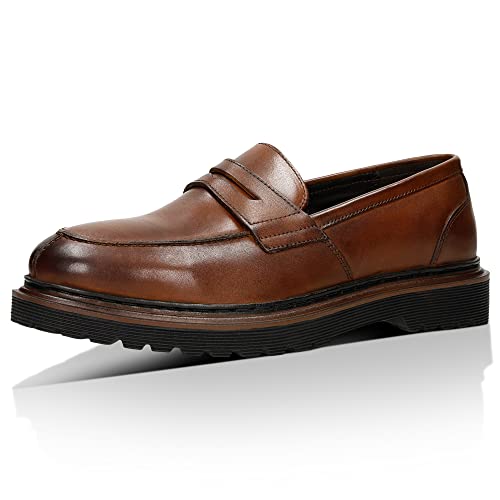WOJAS - Herren Mokassins Penny Loafer I aus Hochwertigem Glattleder I Futter aus Ziegenleder I Bequeme „Slip-on“ Schuhe I Harmonieren mit Unterschiedlichen Outfits I 10138-53 - Braun, Gr. 42 WOJAS - Herren Mokassins Penny Loafer I aus Hochwertigem Glattleder I Futter aus Ziegenleder I Bequeme „Slip-on“ Schuhe I Harmonieren mit Unterschiedlichen Outfits I 10138-53 - Braun, Gr. 42 von WOJAS