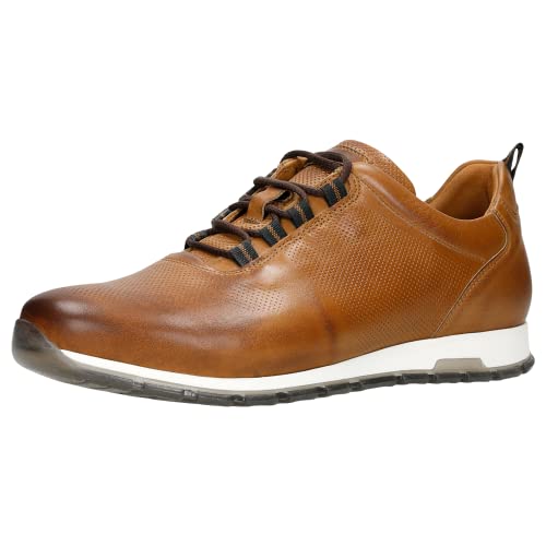 WOJAS - Herren-Sneaker | Narbenleder | Weiches Futter | Casual Stil | Perfekt für Jede Jahreszeit | 10039-53 - Hellbraun, Größe 41 WOJAS - Herren-Sneaker | Narbenleder | Weiches Futter | Casual Stil | Perfekt für Jede Jahreszeit | 10039-53 - Hellbraun, Größe 41 von WOJAS