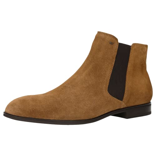 WOJAS - Stiefeletten für Herren I Veloursleder I Weiches Futter I Urbaner Stil I Praktisch und Bequem I 20004-63 - Hellbraun, Gr. 42 von WOJAS