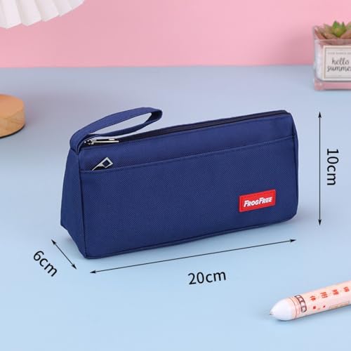 Federmäppchen Set mit großer Kapazität, Federmäppchen für Grundschüler und Schüler, Schulbedarf Tasche für Männer und Frauen, Schulbedarf, einfach und schön, anders, Federmäppchen, Marineblau Federmäppchen Set mit großer Kapazität, Federmäppchen für Grundschüler und Schüler, Schulbedarf Tasche für Männer und Frauen, Schulbedarf, einfach und schön, anders, Federmäppchen, Marineblau von woleyuu