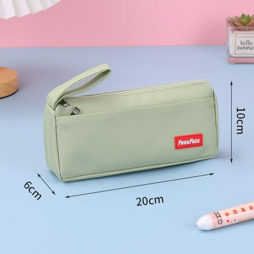 Federmäppchen Set mit großer Kapazität, Federmäppchen für Grundschüler und Schüler, Schulbedarf Tasche für Männer und Frauen, Schulbedarf, einfach und schön, anders, Matcha-Grün Federmäppchen Federmäppchen Set mit großer Kapazität, Federmäppchen für Grundschüler und Schüler, Schulbedarf Tasche für Männer und Frauen, Schulbedarf, einfach und schön, anders, Matcha-Grün Federmäppchen von woleyuu