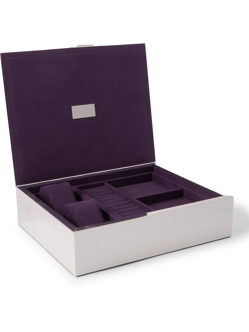 WOLF - Silver-Plated Watch and Jewellery Box - Men - White von WOLF