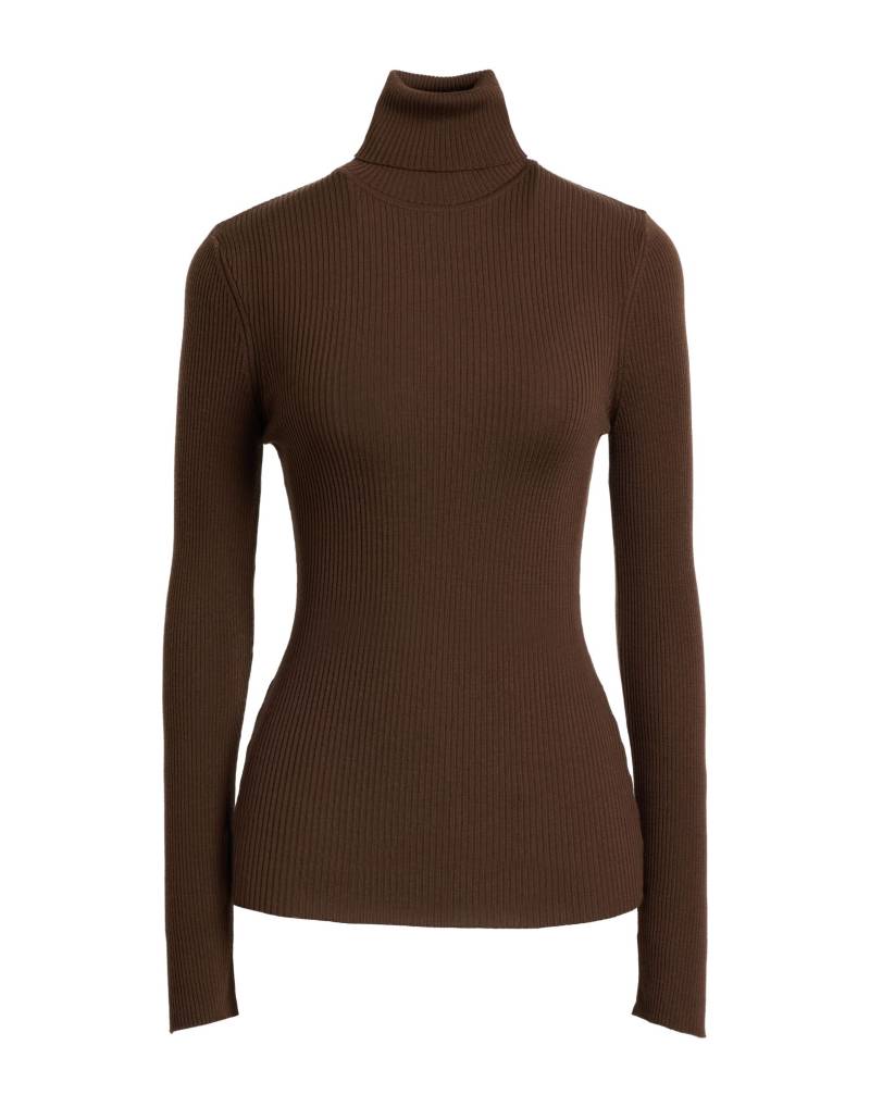 WOLFORD Rollkragenpullover Damen Schokobraun von WOLFORD