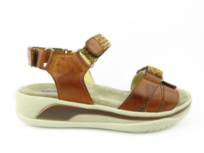 WOLKY Acula Softy Wax cognac Sandale von WOLKY