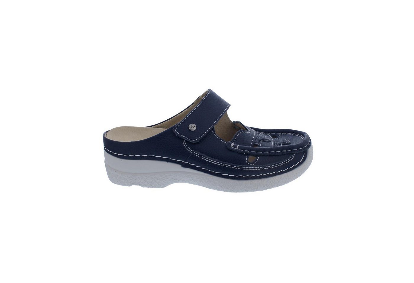 WOLKY Wolky Roll Talaria Clog 0623471-870, Floater leather - Glattleder, Blu Clog von WOLKY