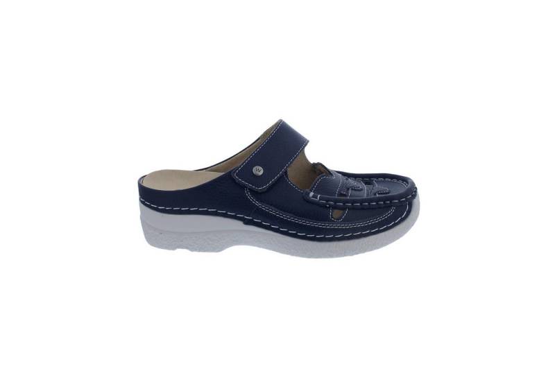 WOLKY Wolky Roll Talaria Clog 0623471-870, Floater leather - Glattleder, Blu Clog von WOLKY