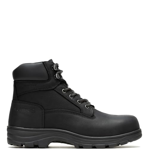 WOLVERINE Carlsbad Waterproof 6" Steel-Toe Work Boot Men Black von WOLVERINE