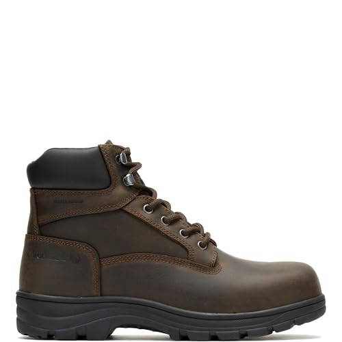 WOLVERINE Carlsbad Waterproof 6" Steel-Toe Work Boot Men Brown von WOLVERINE