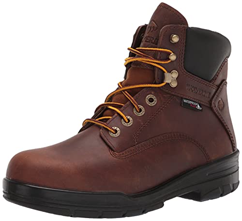 Wolverine Men's DuraShocks SR 6" ST WP Construction Boot, Dark Brown, 12 X-Wide von WOLVERINE