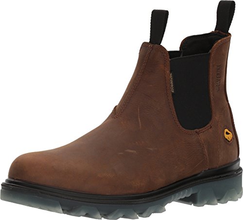 Wolverine Men's I-90 Waterproof Soft-Toe Romeo Slip-On Construction Boot von WOLVERINE