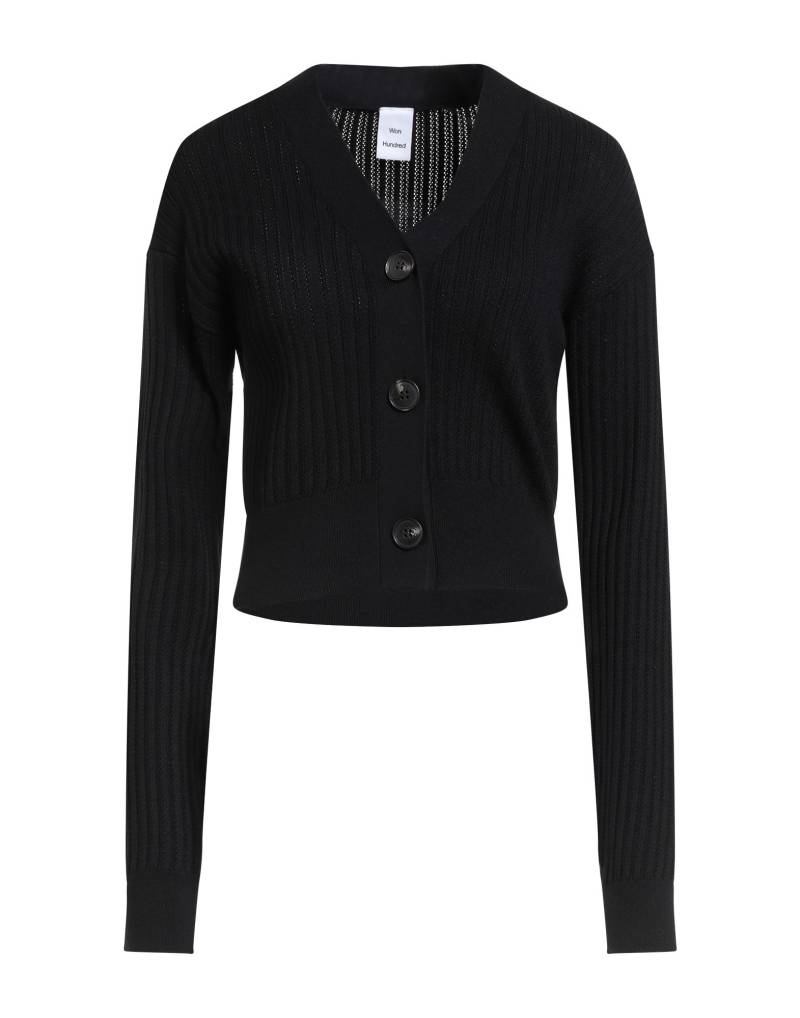 WON HUNDRED Strickjacke Damen Schwarz von WON HUNDRED
