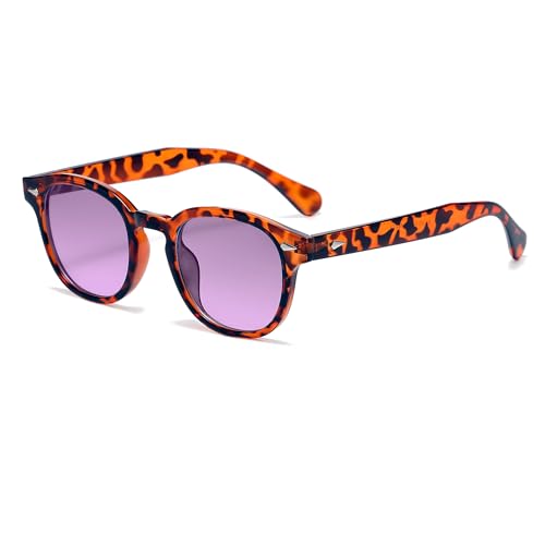 WONAVEHY Sonnenbrille Männer Frauen Unisex Retro Sonnenbrille für Männer Frauen Piratenkapitän Johnny Depp Vintage Round Style Getönte Sonnenbrille für Männer Frauen WONAVEHY Sonnenbrille Männer Frauen Unisex Retro Sonnenbrille für Männer Frauen Piratenkapitän Johnny Depp Vintage Round Style Getönte Sonnenbrille für Männer Frauen von WONAVEHY