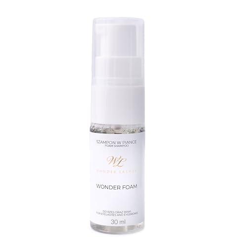 WL Wonder Lashes Wimpernshampoo 30 ml für Wimpernverlängerung, Wimpern, Augenbrauen PH 7,2 für jeden Hauttyp, Zum Entfernen von Make-up und Schmutz von Wimpern oder Augenbrauen, Entfettet WL Wonder Lashes Wimpernshampoo 30 ml für Wimpernverlängerung, Wimpern, Augenbrauen PH 7,2 für jeden Hauttyp, Zum Entfernen von Make-up und Schmutz von Wimpern oder Augenbrauen, Entfettet von WONDER LASHES