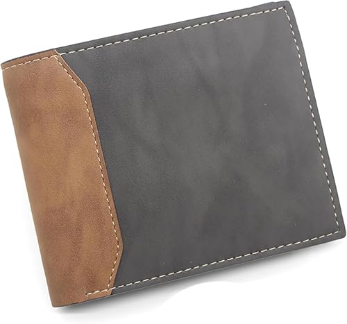 WONSEFOO Geldbörse Herren mit RFID-Schutz Geldbeutel | Herrenbörse von WONSEFOO