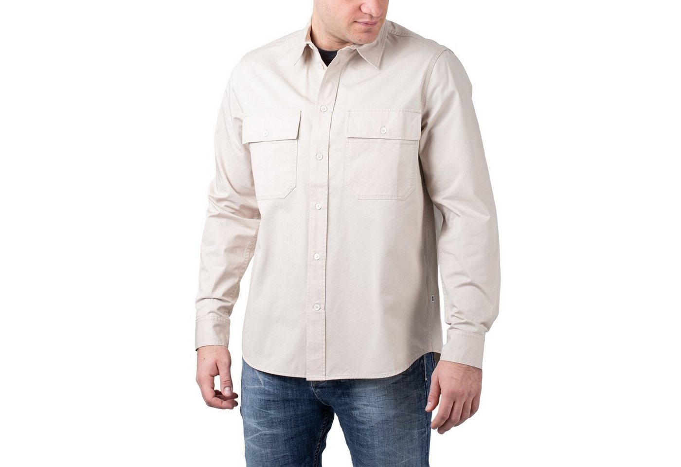 WOOD WOOD Langarmhemd Wood Wood Avenir Stripe Flannes Shirt von WOOD WOOD