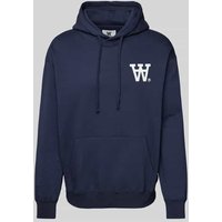 Wood Wood Oversized Hoodie aus Baumwolle in Marine, Größe XXL Wood Wood Oversized Hoodie aus Baumwolle in Marine, Größe XXL von Wood Wood