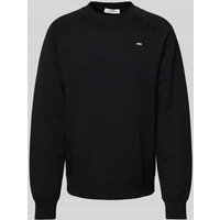 Wood Wood Oversized Sweatshirt mit Stehkragen in Black, Größe XXL Wood Wood Oversized Sweatshirt mit Stehkragen in Black, Größe XXL von Wood Wood