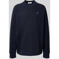 Wood Wood Oversized Sweatshirt mit Stehkragen in Marine, Größe M Wood Wood Oversized Sweatshirt mit Stehkragen in Marine, Größe M von Wood Wood