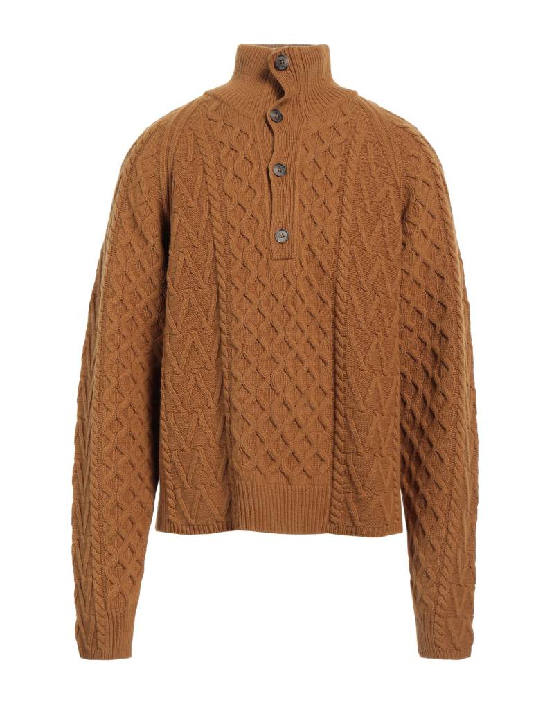 WOOD WOOD Rollkragenpullover Herren Kamel von WOOD WOOD