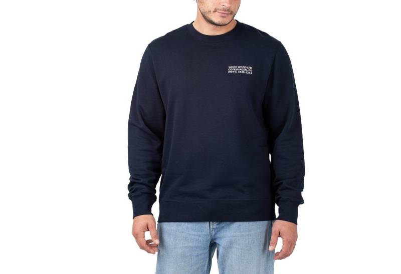 WOOD WOOD Sweater Wood Wood Hugh Info Sweatshirt WOOD WOOD Sweater Wood Wood Hugh Info Sweatshirt von WOOD WOOD