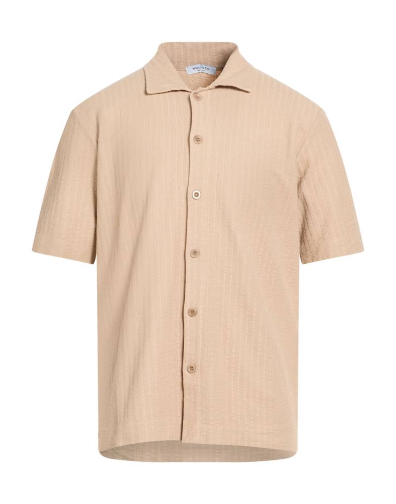 WOOL & CO Hemd Herren Sand von WOOL & CO