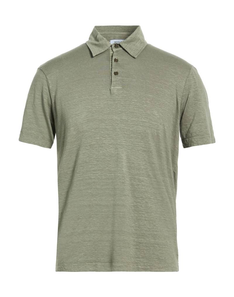 WOOL & CO Poloshirt Herren Militärgrün von WOOL & CO