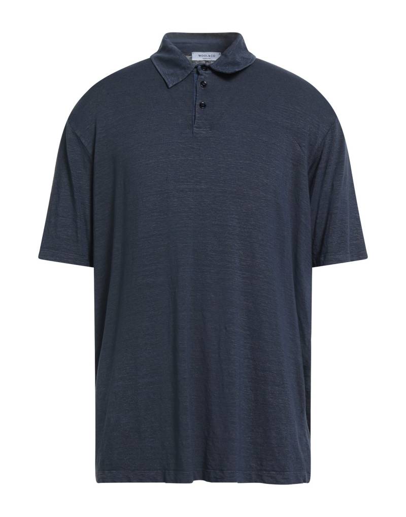 WOOL & CO Poloshirt Herren Nachtblau WOOL & CO Poloshirt Herren Nachtblau von WOOL & CO