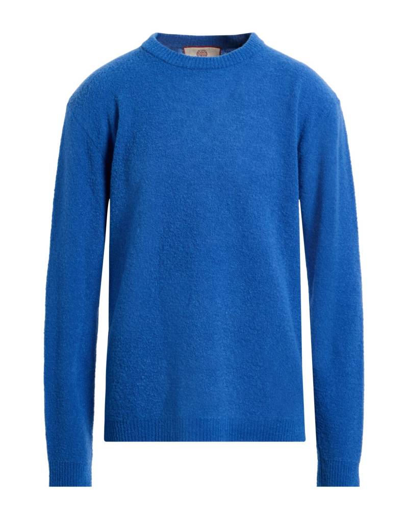 WOOL & CO Pullover Herren Azurblau von WOOL & CO