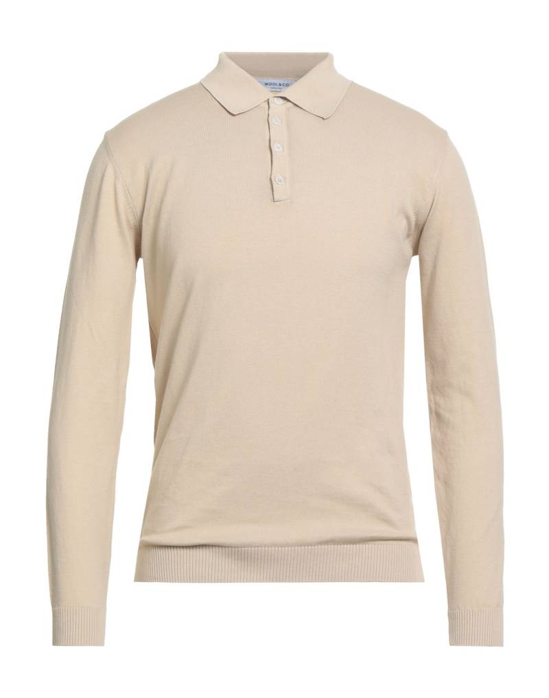 WOOL & CO Pullover Herren Beige von WOOL & CO