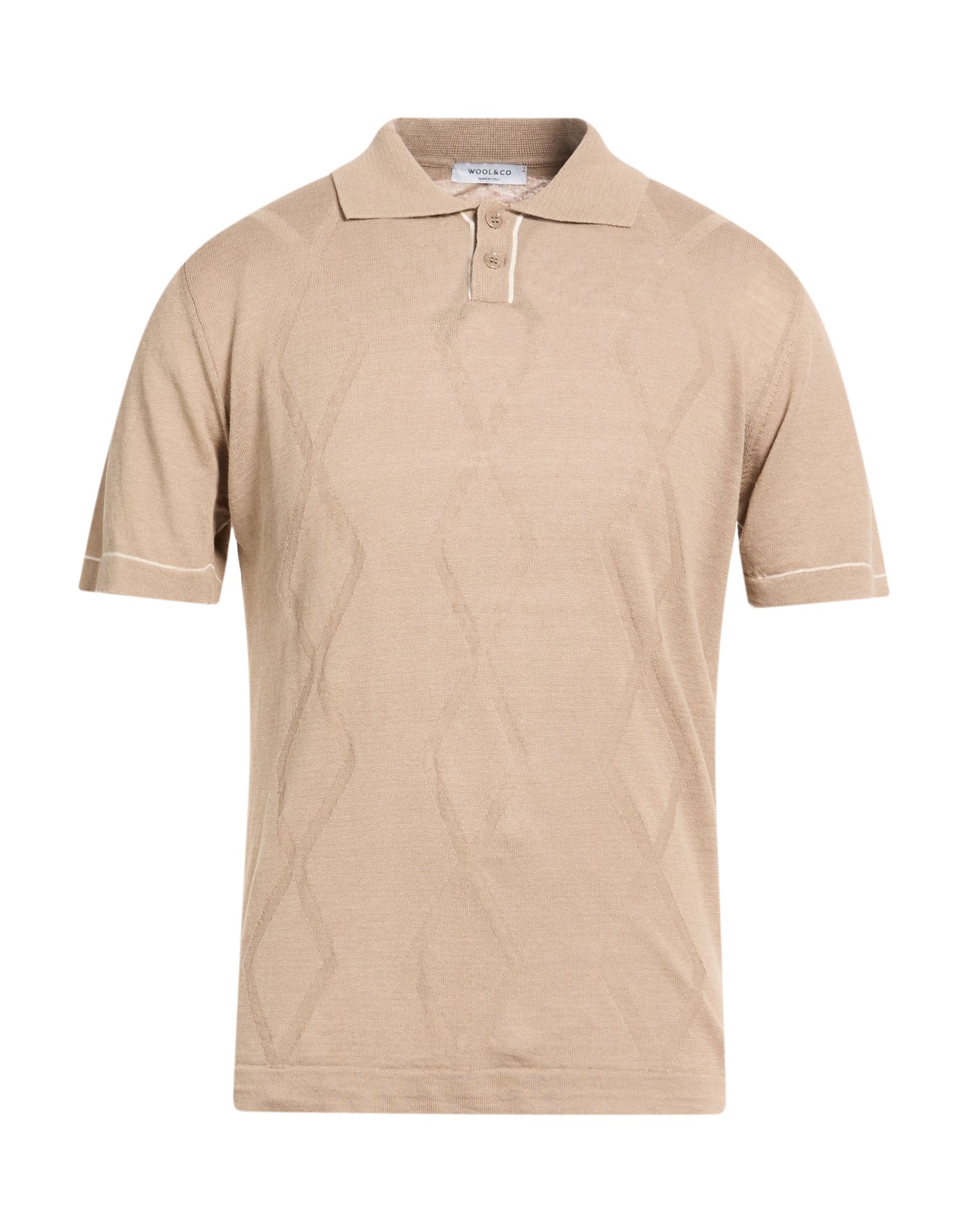 WOOL & CO Pullover Herren Beige von WOOL & CO