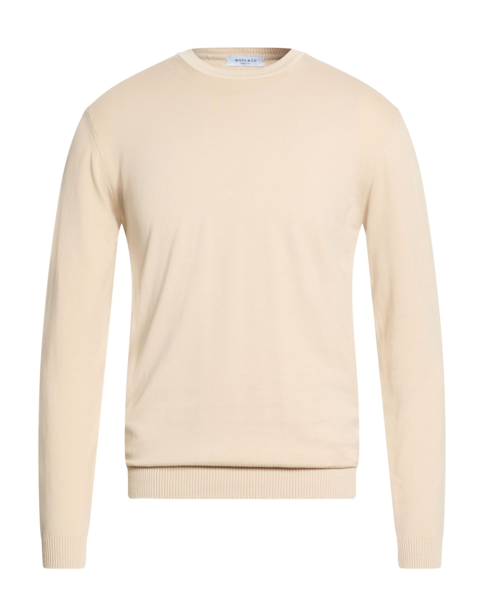 WOOL & CO Pullover Herren Beige von WOOL & CO