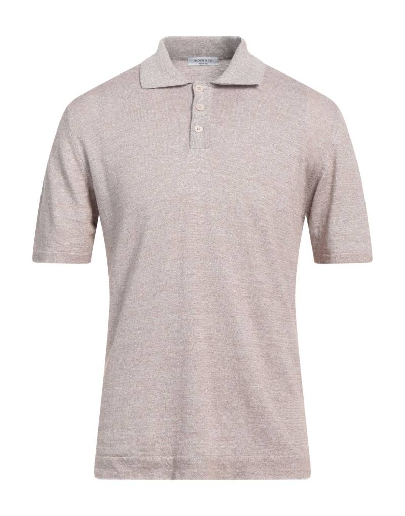 WOOL & CO Pullover Herren Beige von WOOL & CO