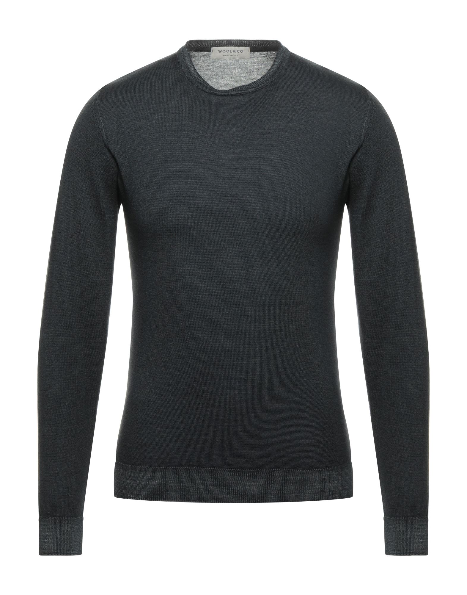 WOOL & CO Pullover Herren Braungrau von WOOL & CO