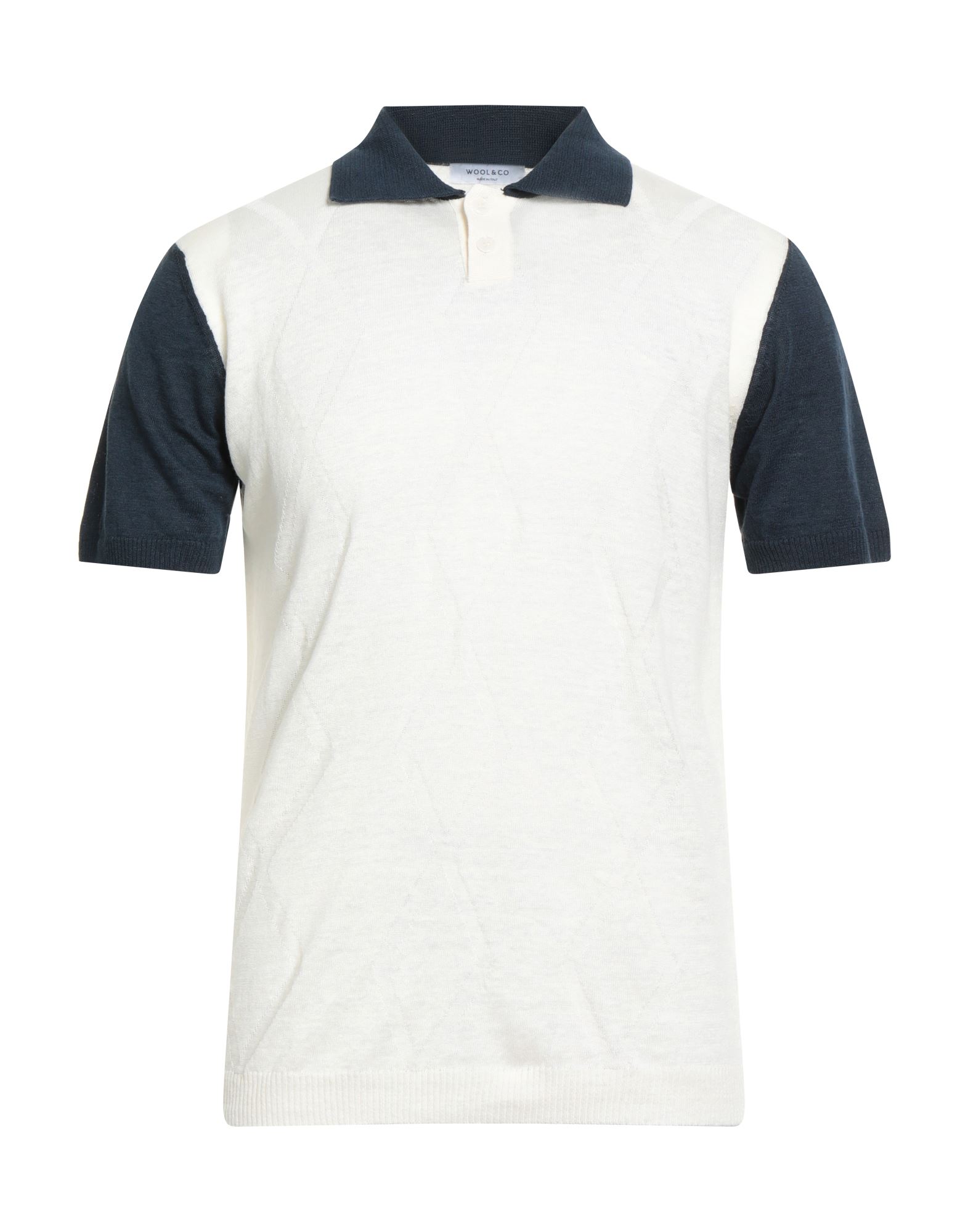 WOOL & CO Pullover Herren Cremeweiß von WOOL & CO